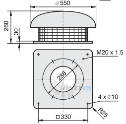 Rosenberg DH 310 K-6-6 E - описание, технические характеристики, графики